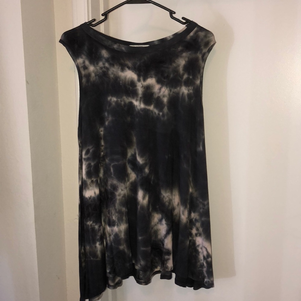 Tie dye T-shirt dress